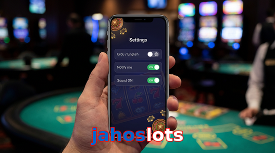 Game list for Jahoslots app section