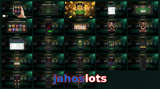 Main screen of Jahoslots bet page for PK players