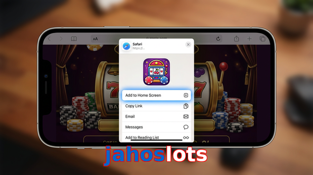Game list for Jahoslots ios section